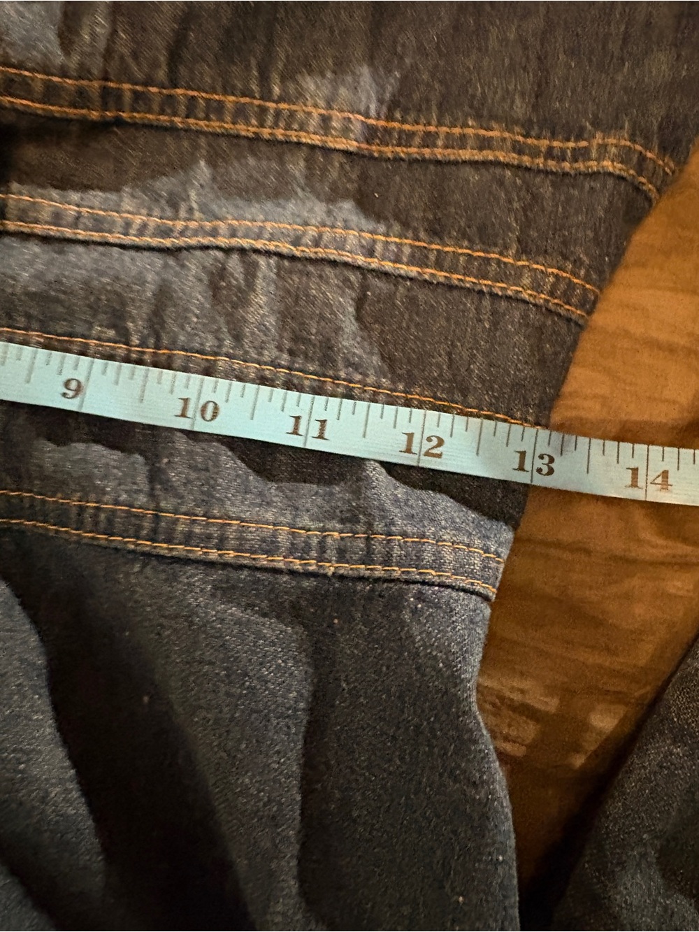 Denim What’s-In-A-Name Corseted Jacket . - Picture 9 of 10